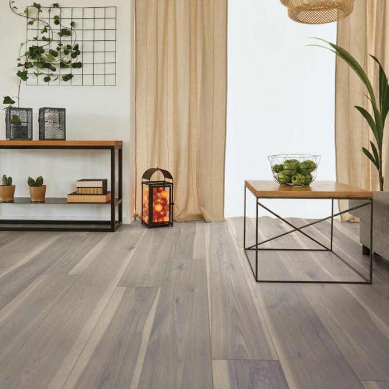 Blue Springs Carpet & Tile providing laminate flooring for your space in Blue Springs, MO Hawk Drive-Fumed Hickory